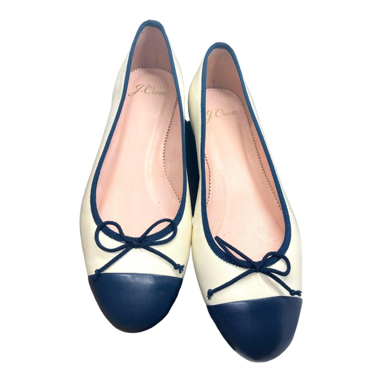 j crew cap toe flats