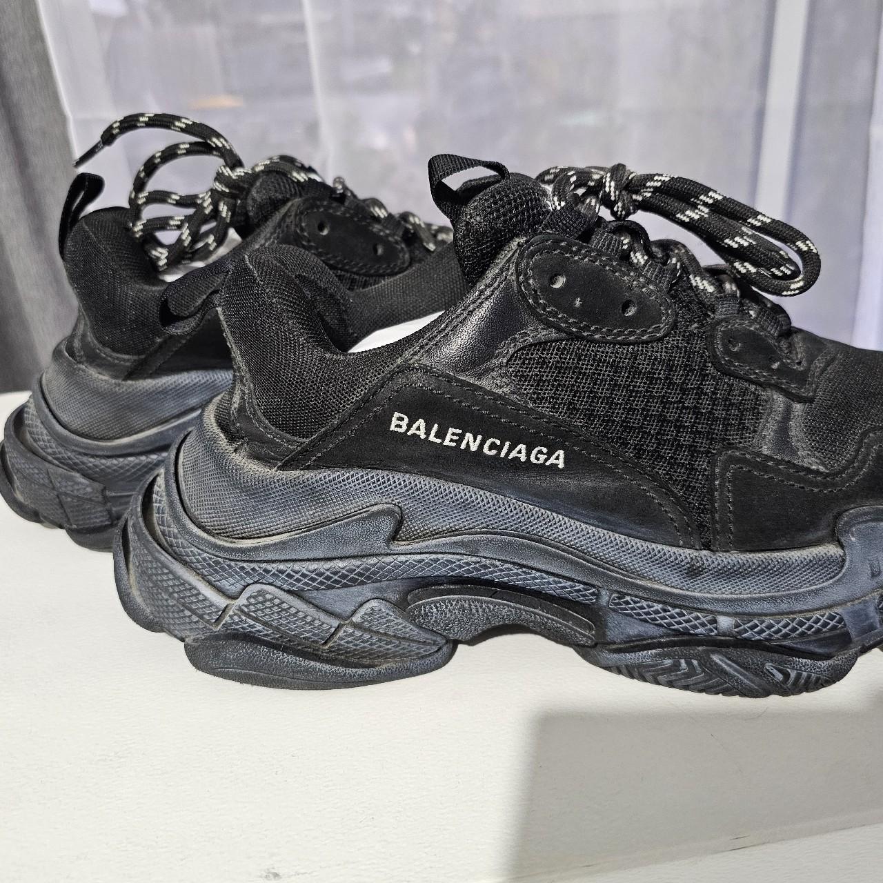 Balenciaga Triple S Black Women s EU39 Had to have. Depop