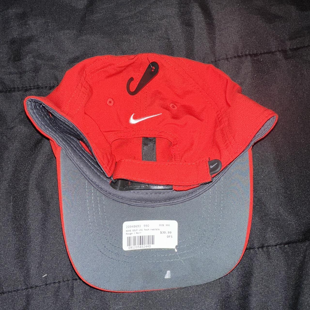 Red nike cheap dad hat