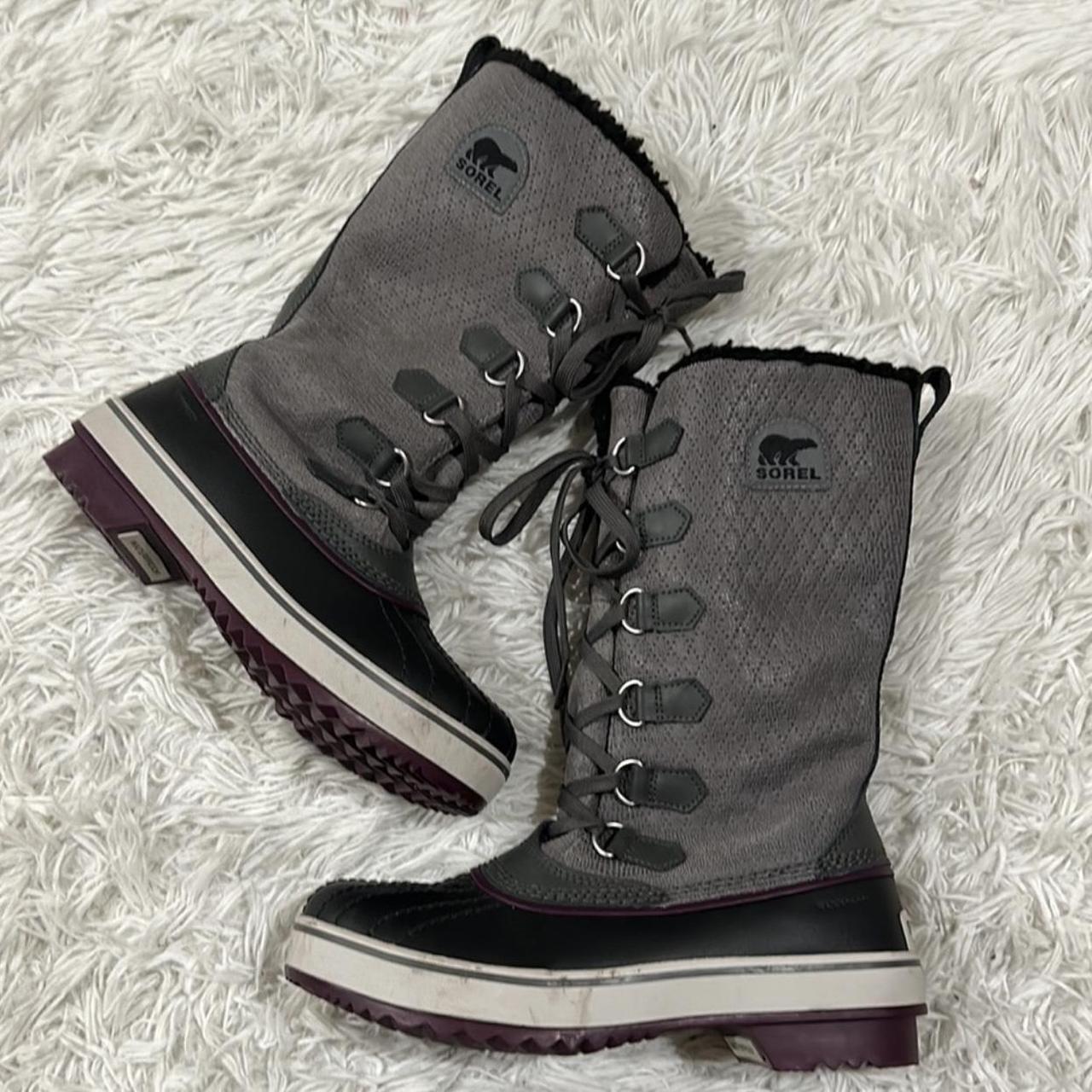 Sorel womens sale boots grey