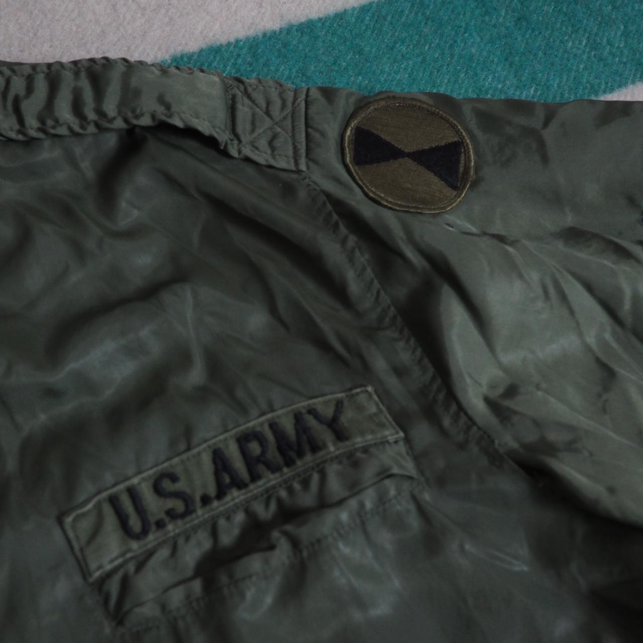 VTG 50s US Army USAF MA-1 Korean War Era Military OG | Depop