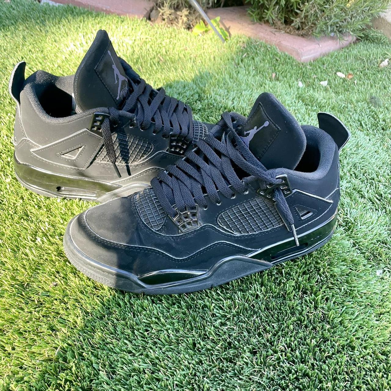Jordan 4 Black Cats Size 8 Worn a few times Good... Depop