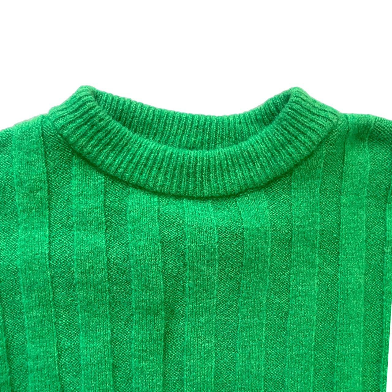 Zara Green Sweater Dress - Light but warm. First 2... - Depop