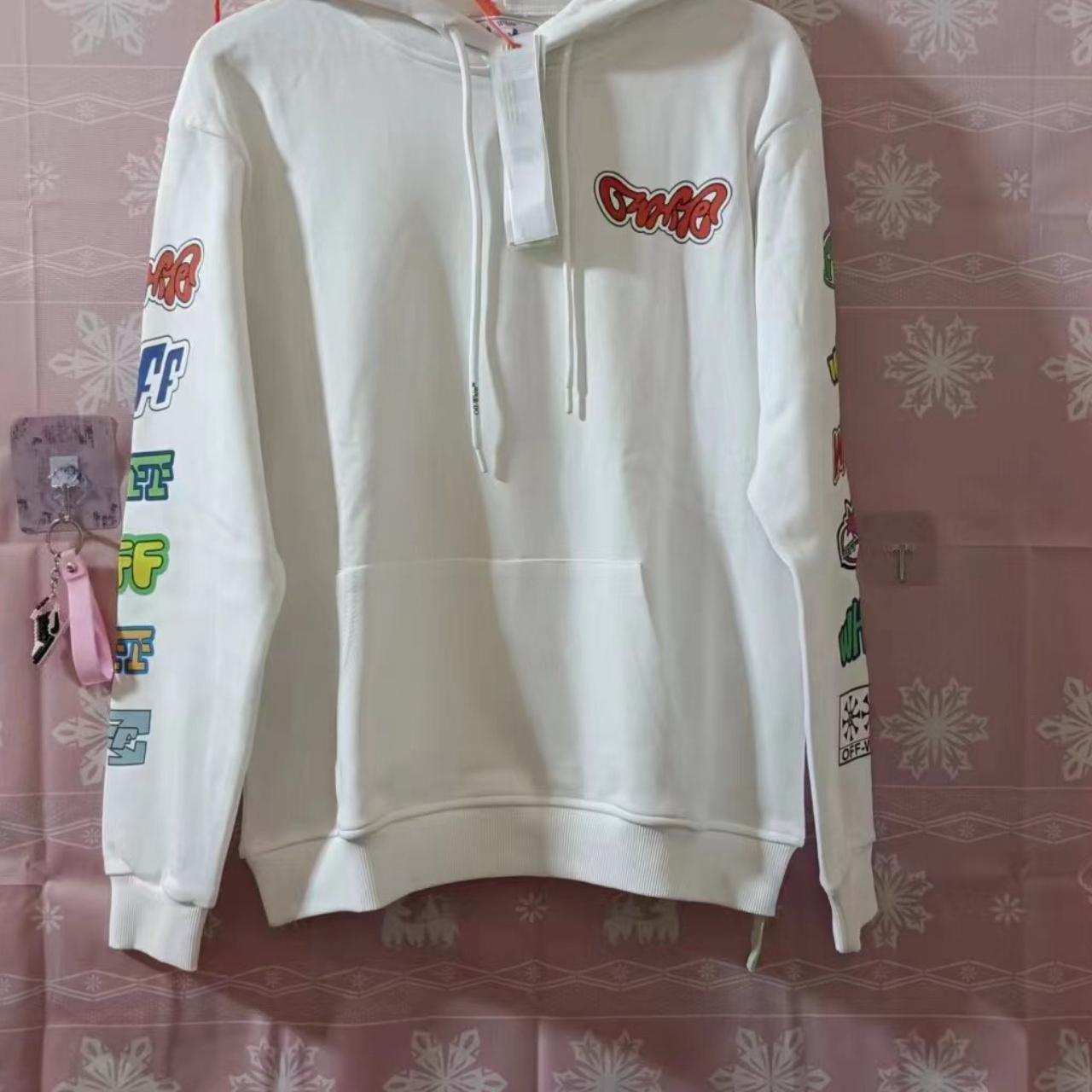 Off white hoodie on sale harga