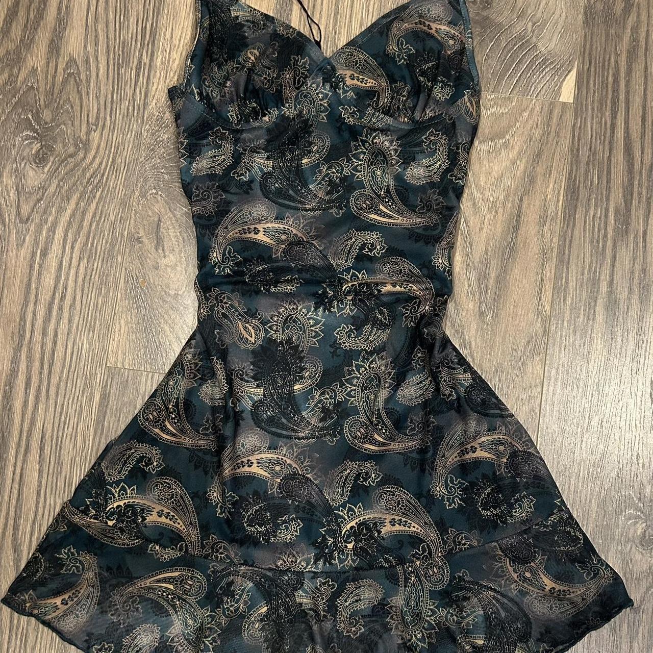 Motel Dammy Paisley Mini Dress