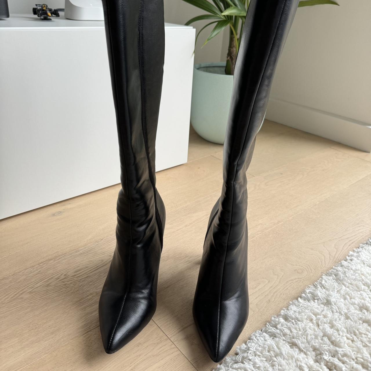 Glassons knee high boots size 9, worn once for a... Depop