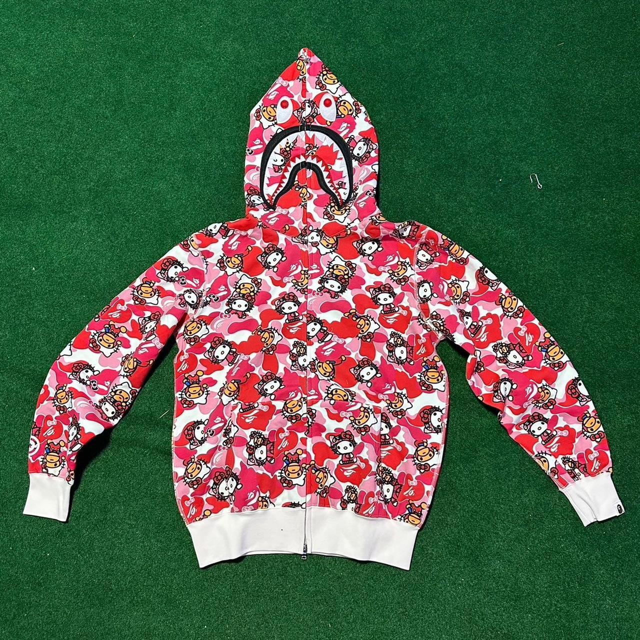 Hello kitty bape online hoodie