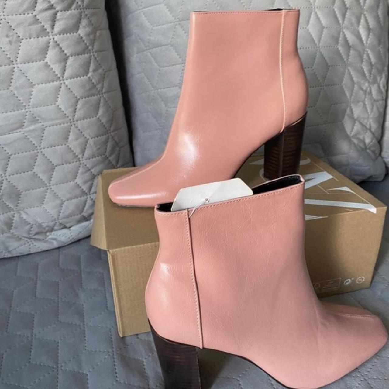 River island best sale pink ankle boots