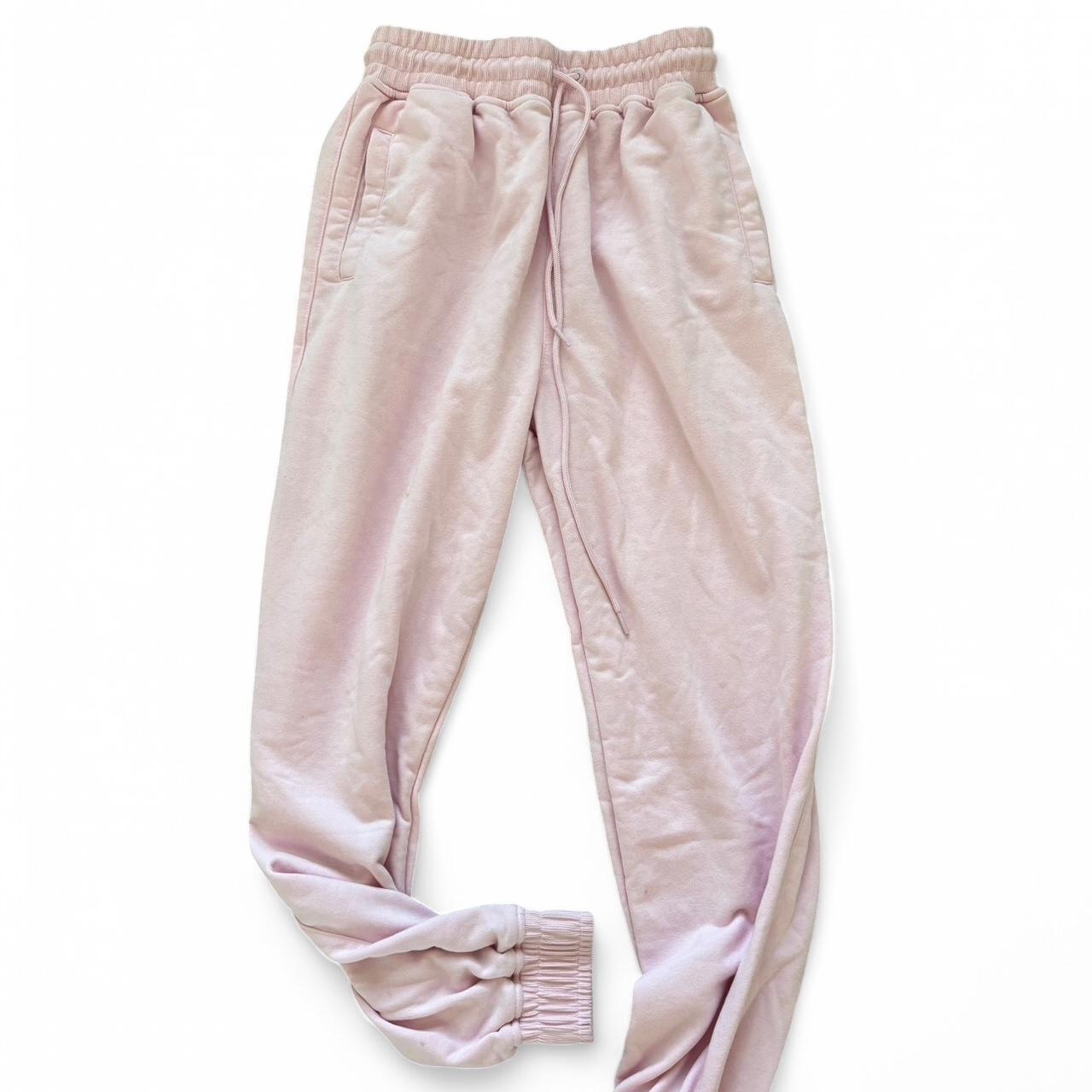 NovaSport Soft pink joggers with drawstring Depop