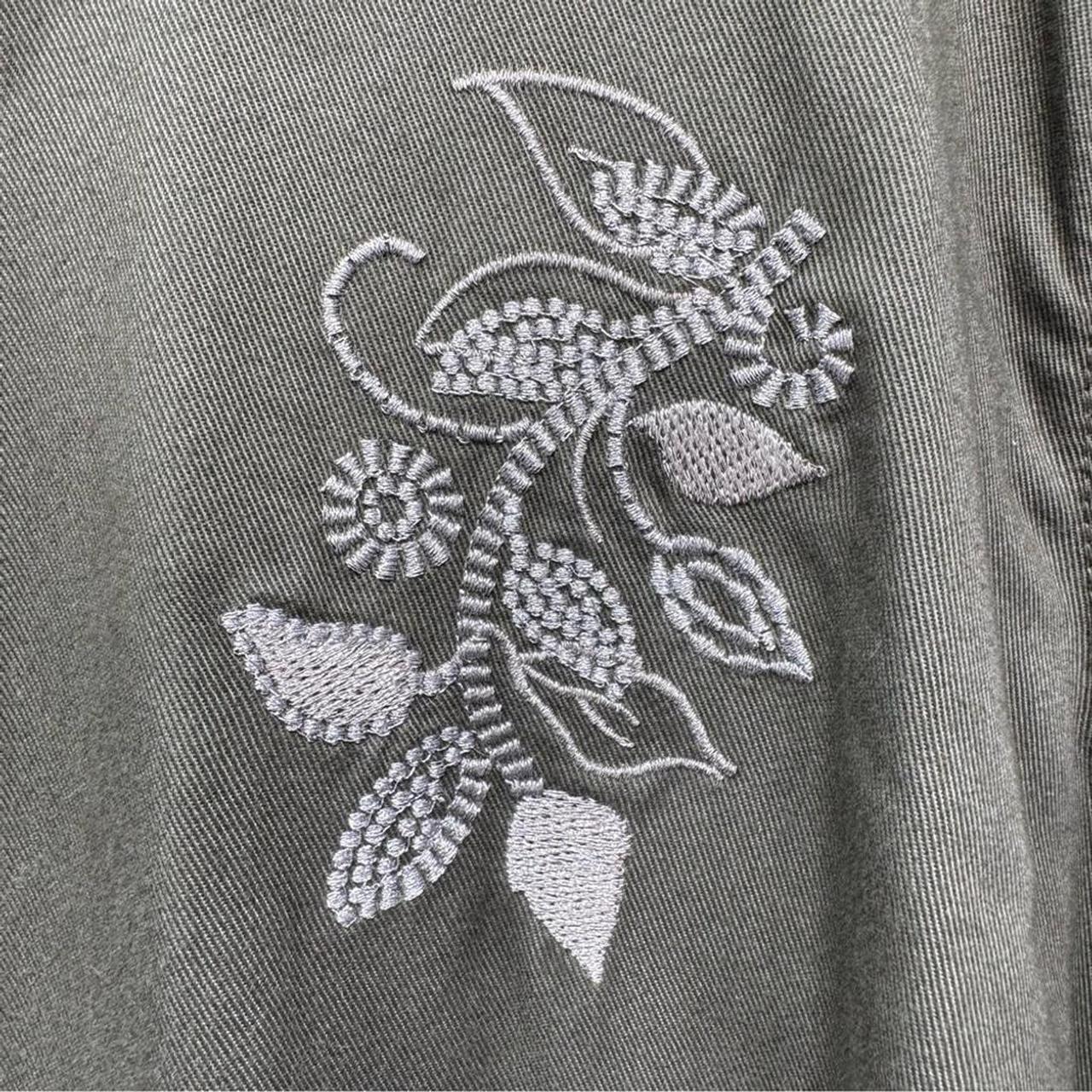 Basic Editions Women's Jacket - Green/Silver - 3X… - image 3