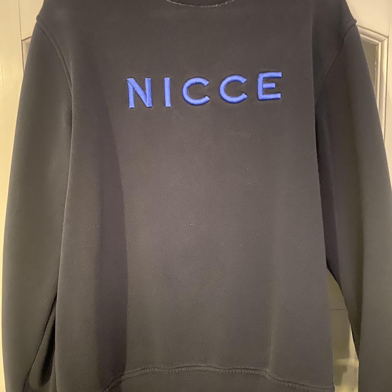 Nicce Jumper size large RRP 60 Blue Nicce. Depop