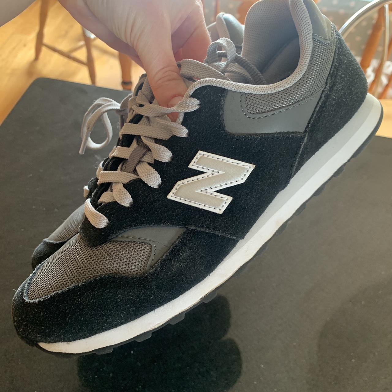 Women’s Black suede new balance 393 trainers Size