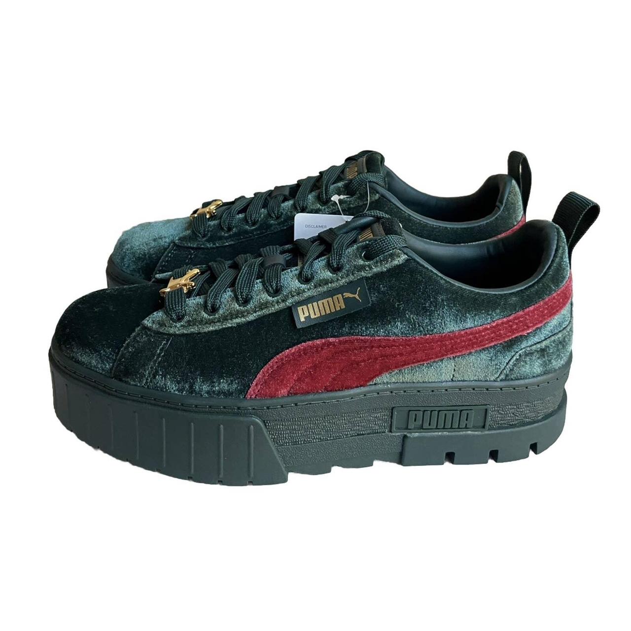 Green velvet outlet puma