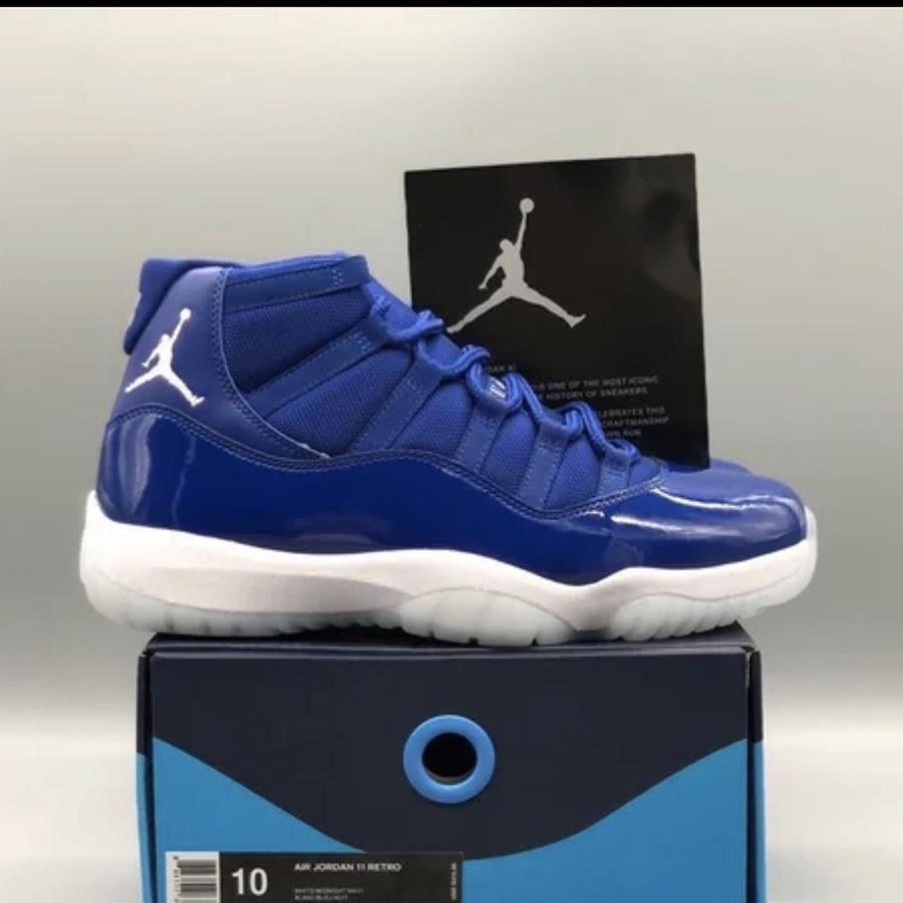 Air jordan best sale 11 royal blue