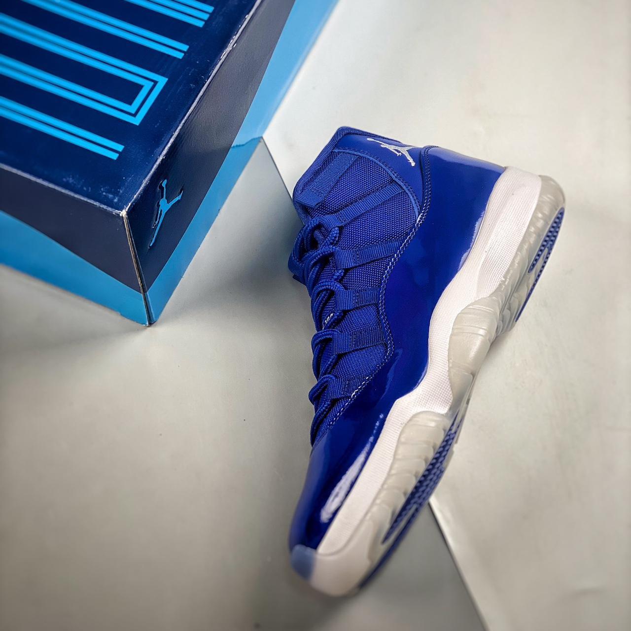 Royal blue hot sale jordan 11s