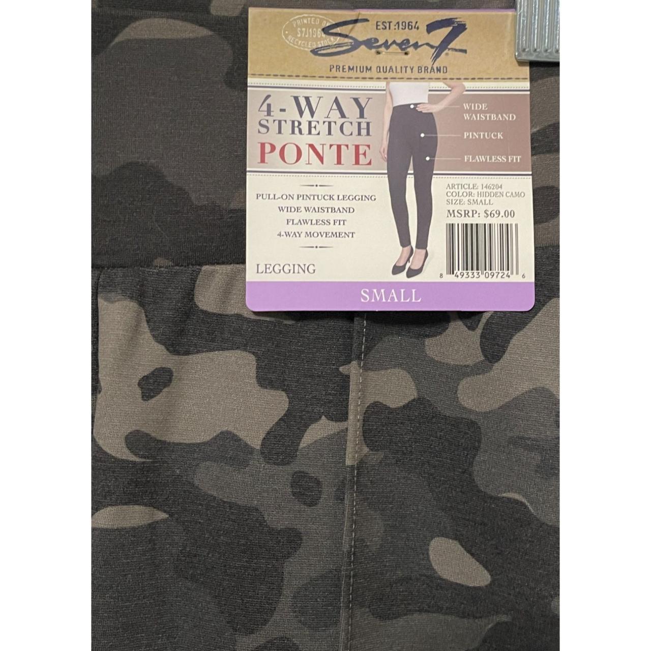 Seven7 4 way stretch ponte pull on pintuck legging new arrivals