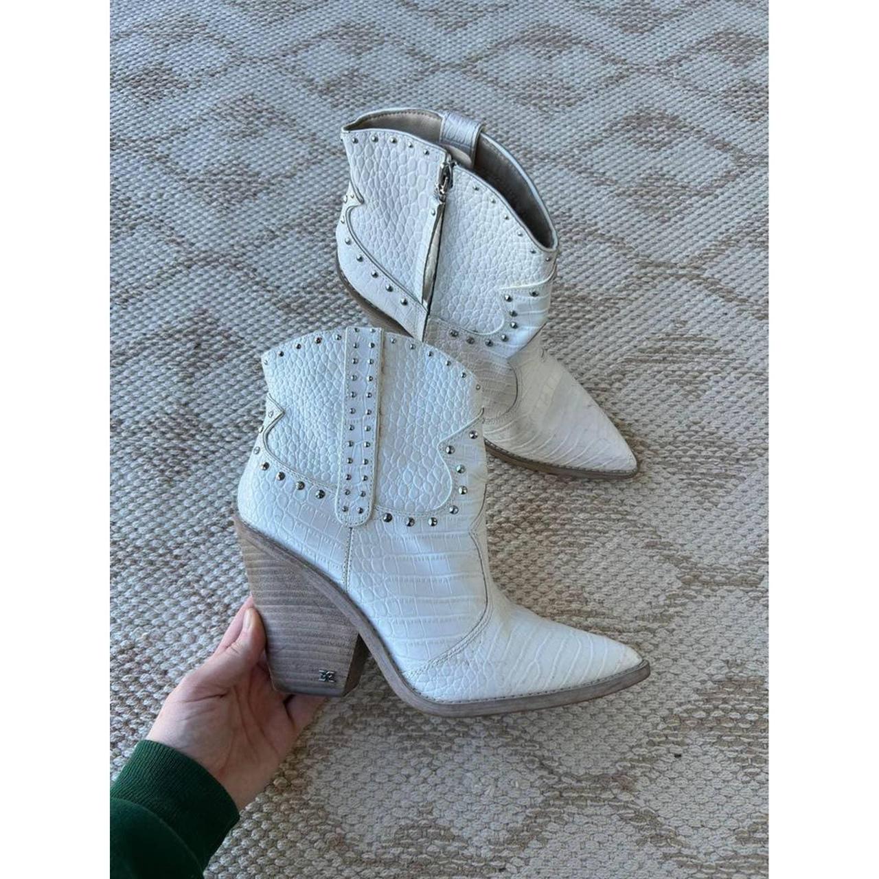 Sam edelman silver clearance booties