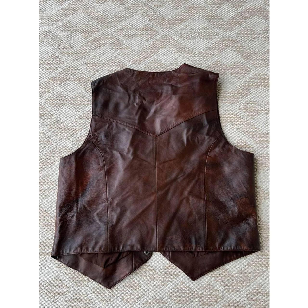 Saguaro West Trading Company 2024 Leather Vest