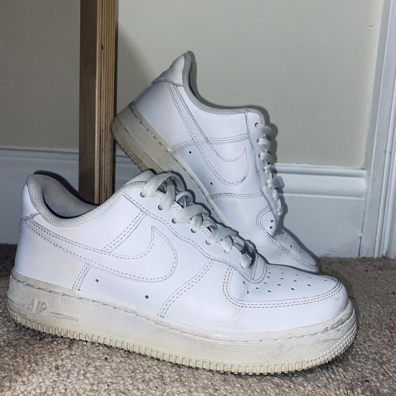 Nike Air Force size 6.5 - would fit women or a big... - Depop