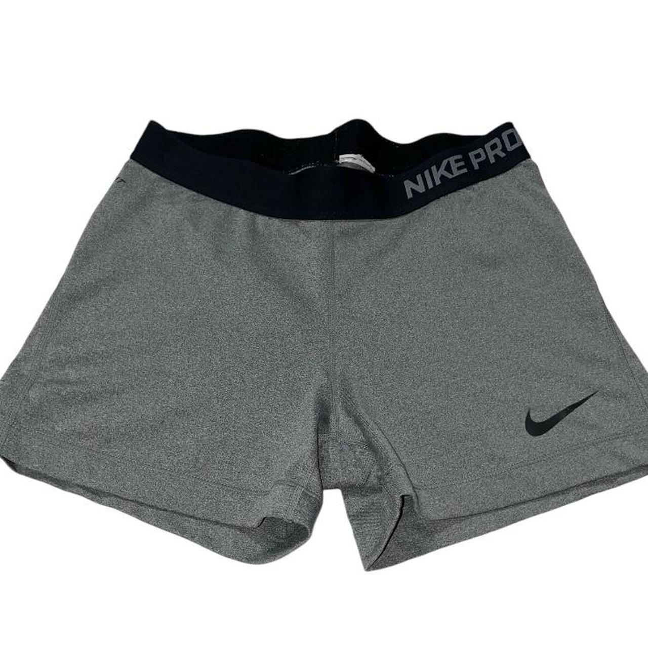 Nike Pro Spandex Size Large Gray and Black