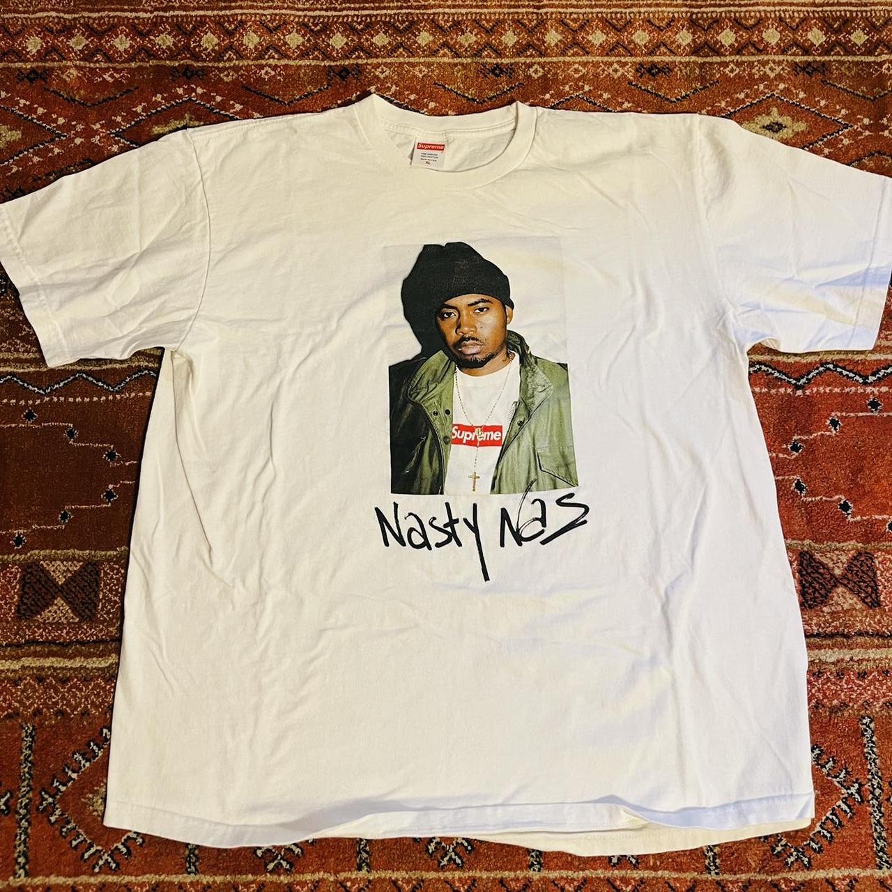 Supreme nas tee Depop