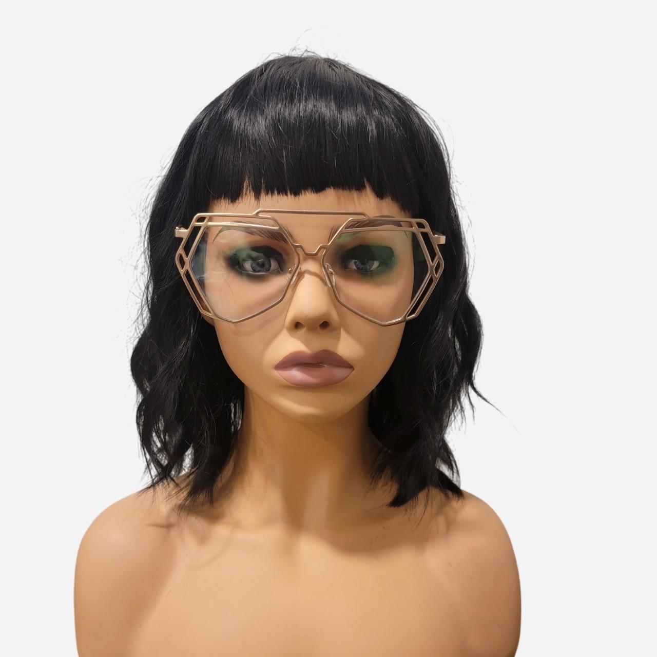 Vintage Supply Women's Sunglasses Gold – Retro square gold frame