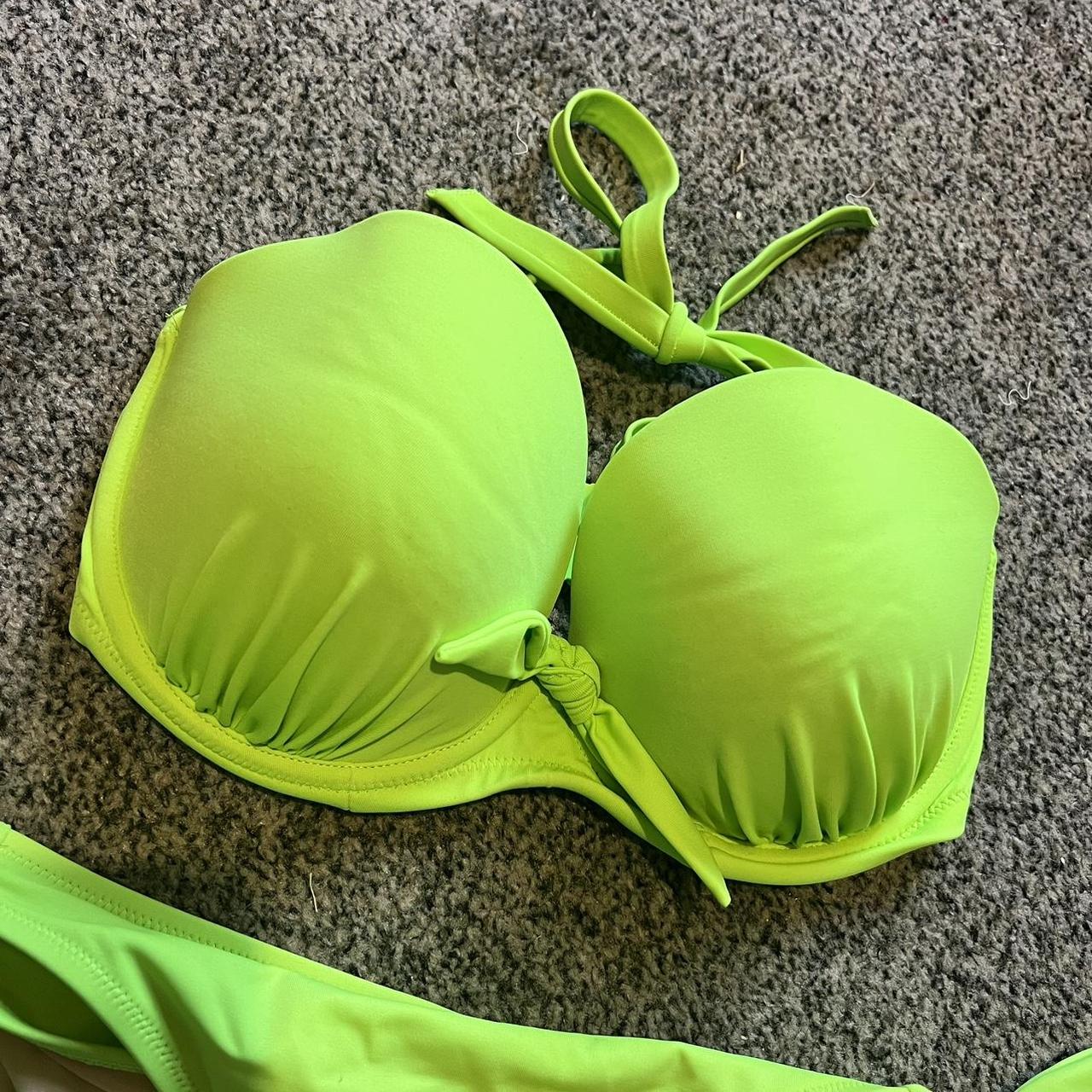 Boux Avenue Women's Green Bikinisandtankinisets Depop