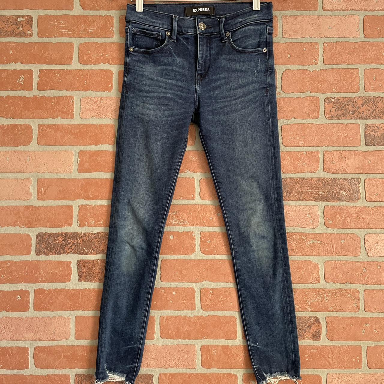 Express skinny jeans Super soft, stretchy denim Size... - Depop