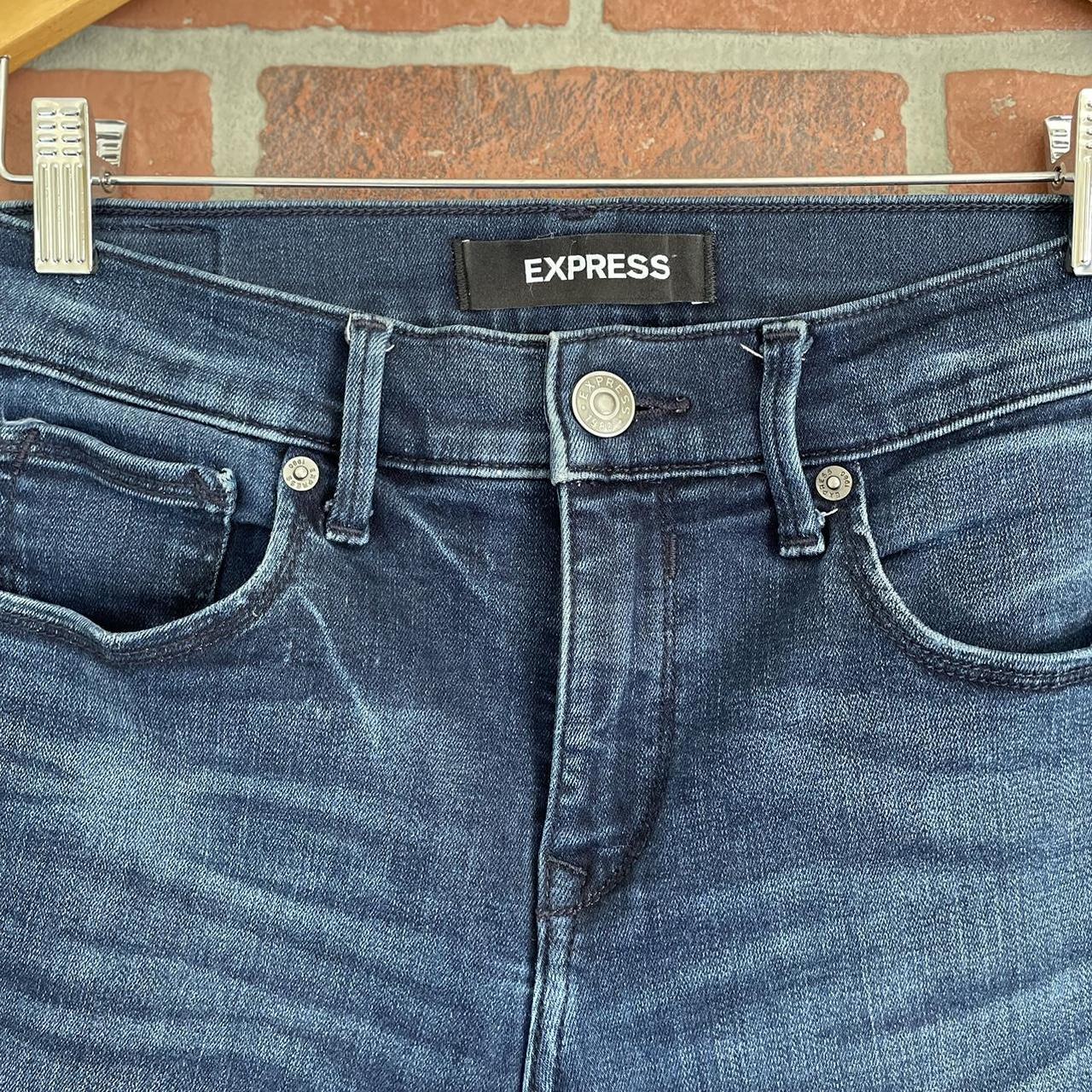 Express skinny jeans Super soft, stretchy denim Size... - Depop