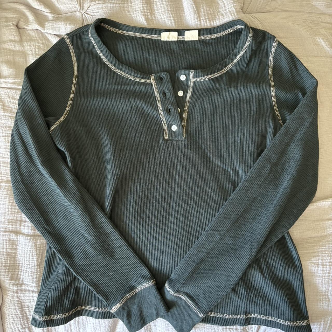 Levi’s Long Sleeve Shirt. Forest green. #thrifts... - Depop