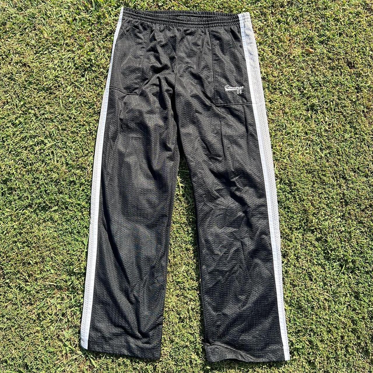 Converse Women's Sweatpants Black/Grey L – Woman's Converse