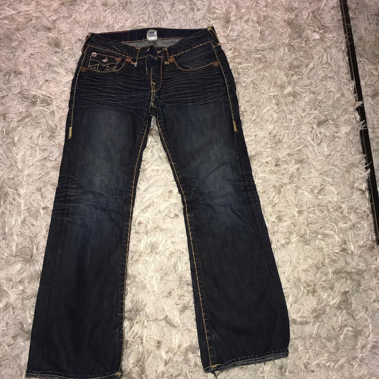 Vintage early 2000’s True Religion Brand Jeans... - Depop