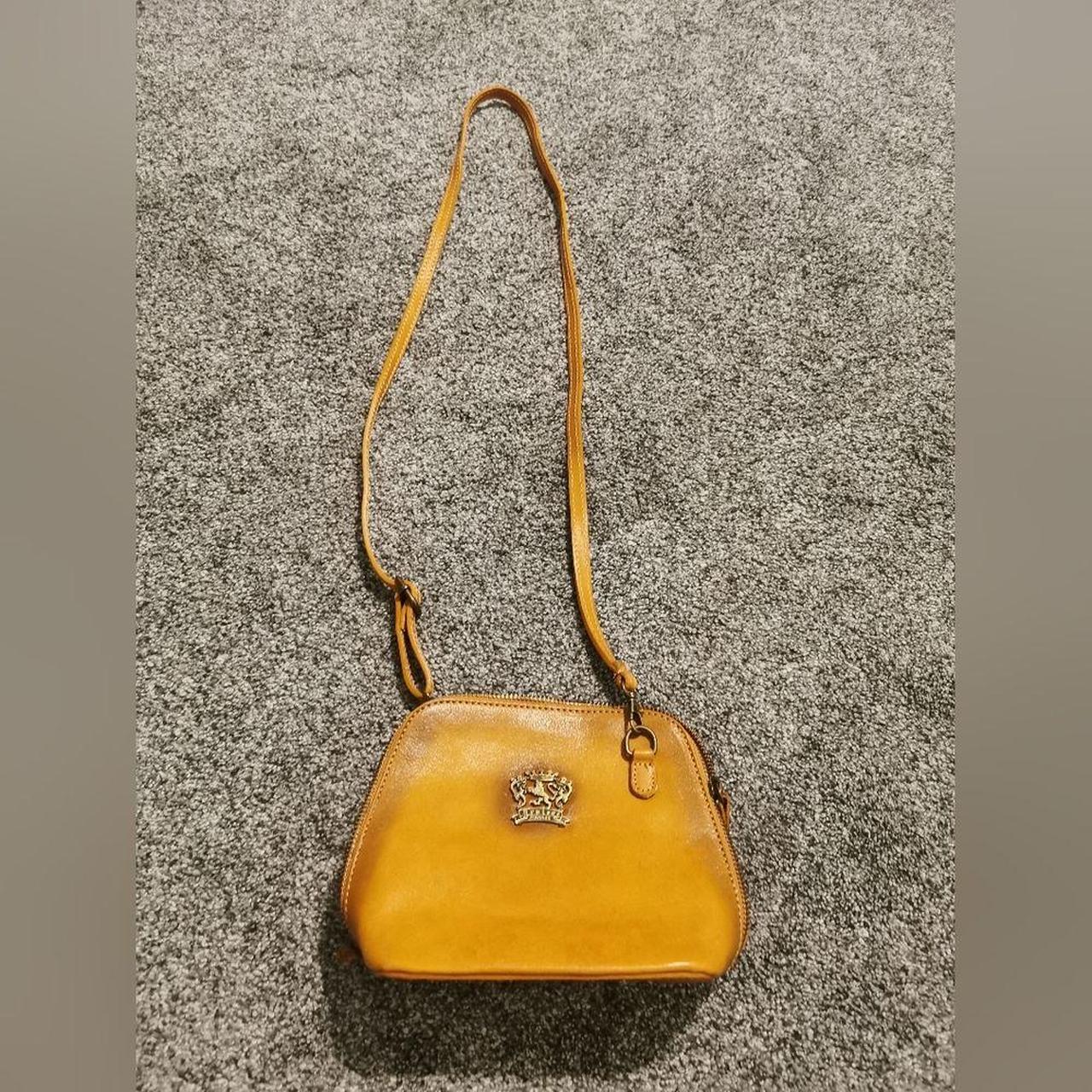 New Pratesi Firenze deals Yellow Handbag/Purse