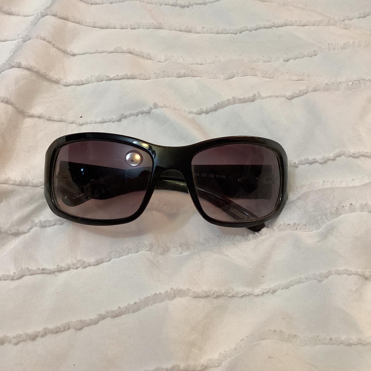 Foster Grant Sunglasses Y2K style Silver Detailing... - Depop