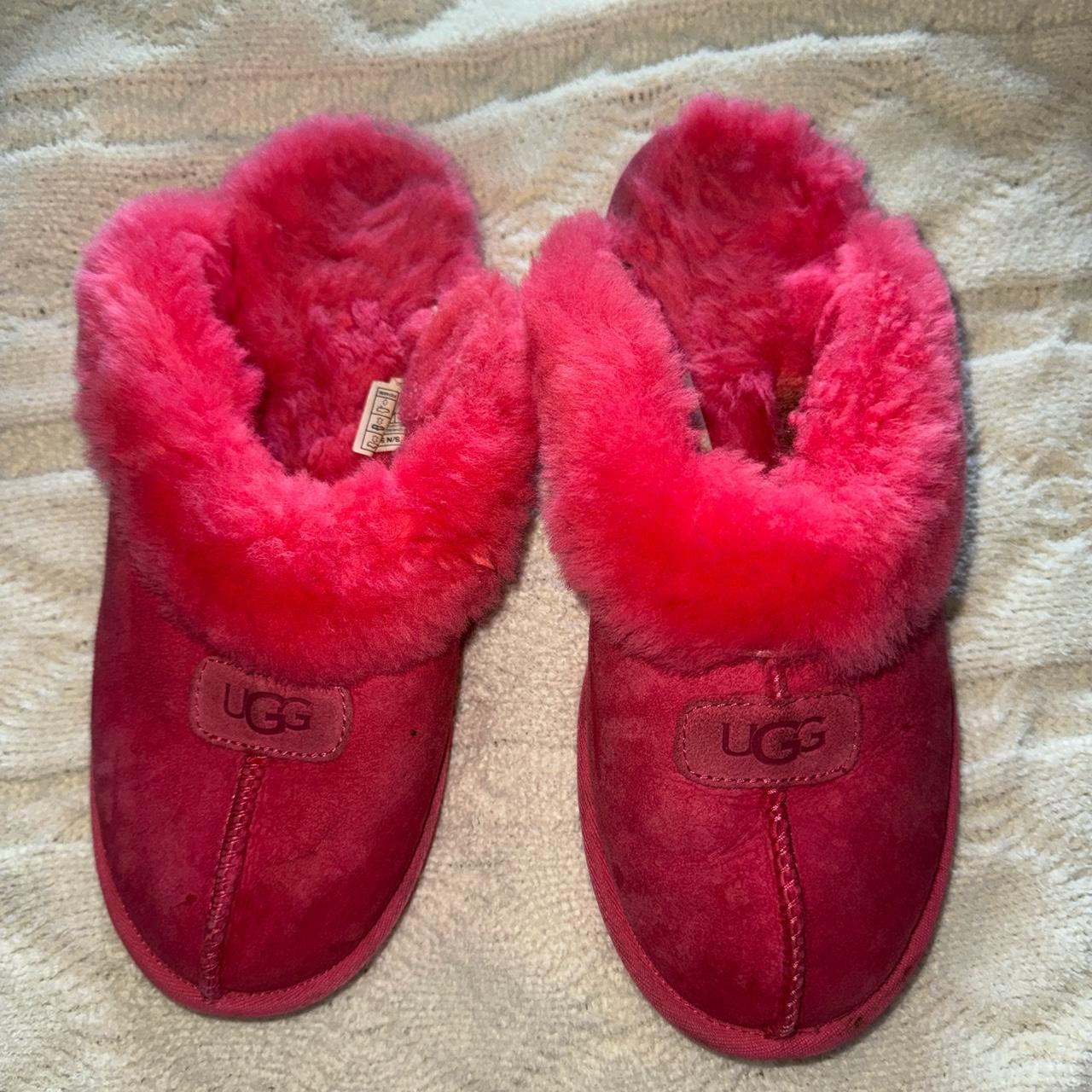 Hot pink Ugg slippers Women’s size 9 Not in the... - Depop