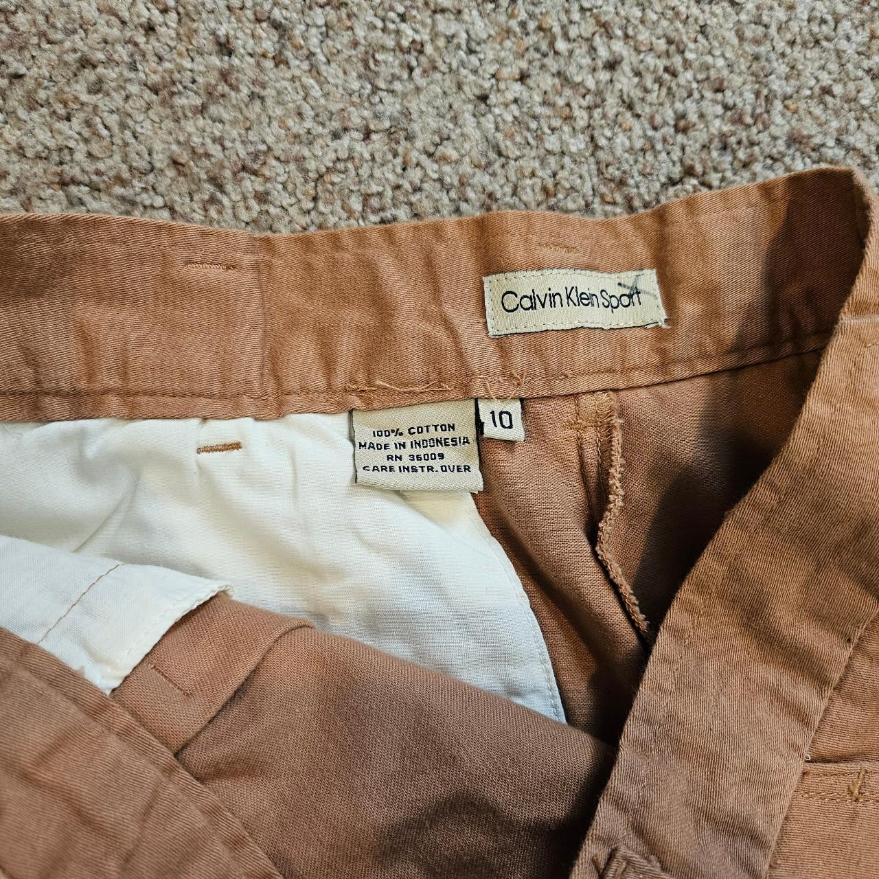Vintage Calvin Klein Sport HighWaisted Khaki Pants.... Depop