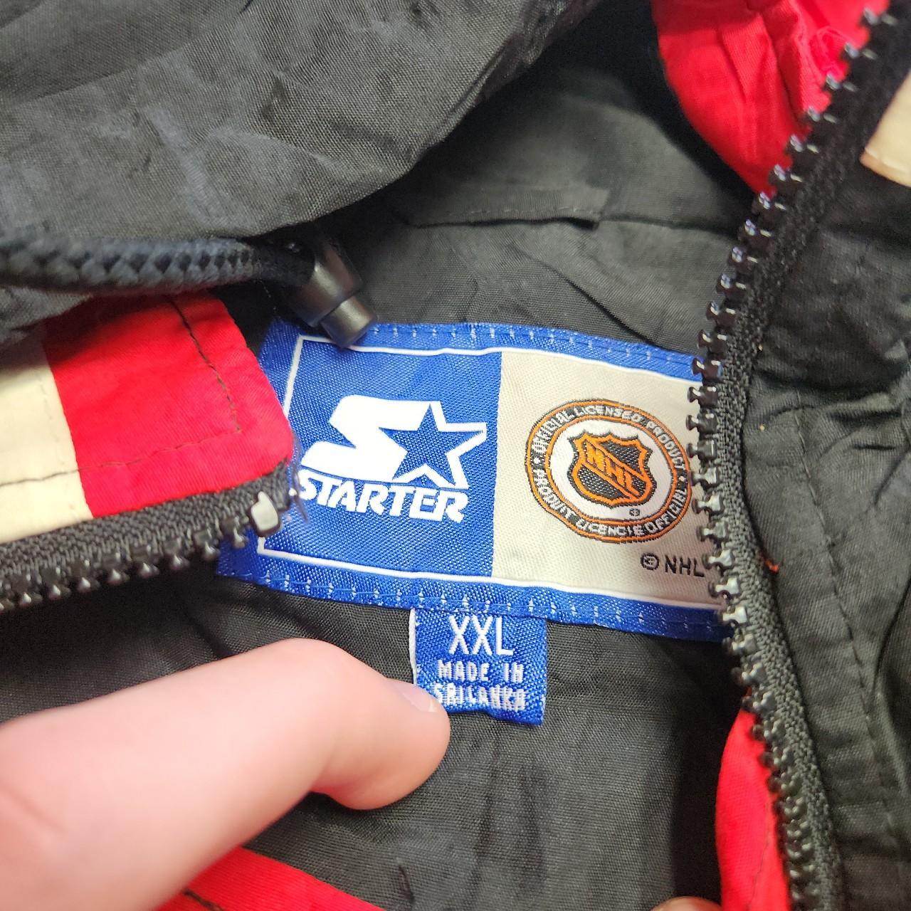 Starter Men's Jacket - Black/Multi - XXL – 90s Ne… - image 3