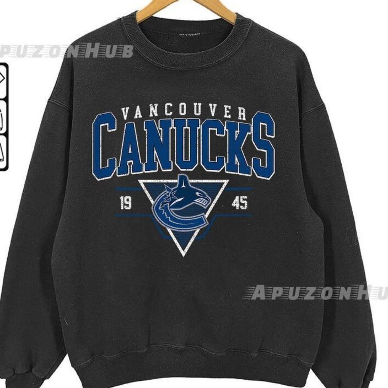 Canucks sweatshirt sales