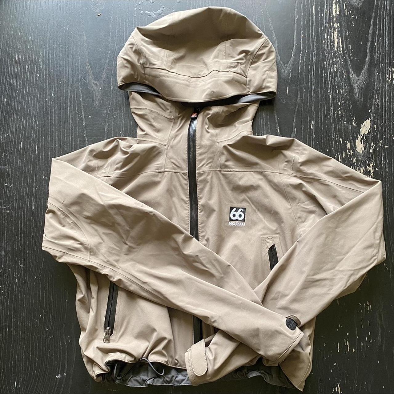 66 North SNAEFELL W CROPPED NEOSHELL JACKET Depop