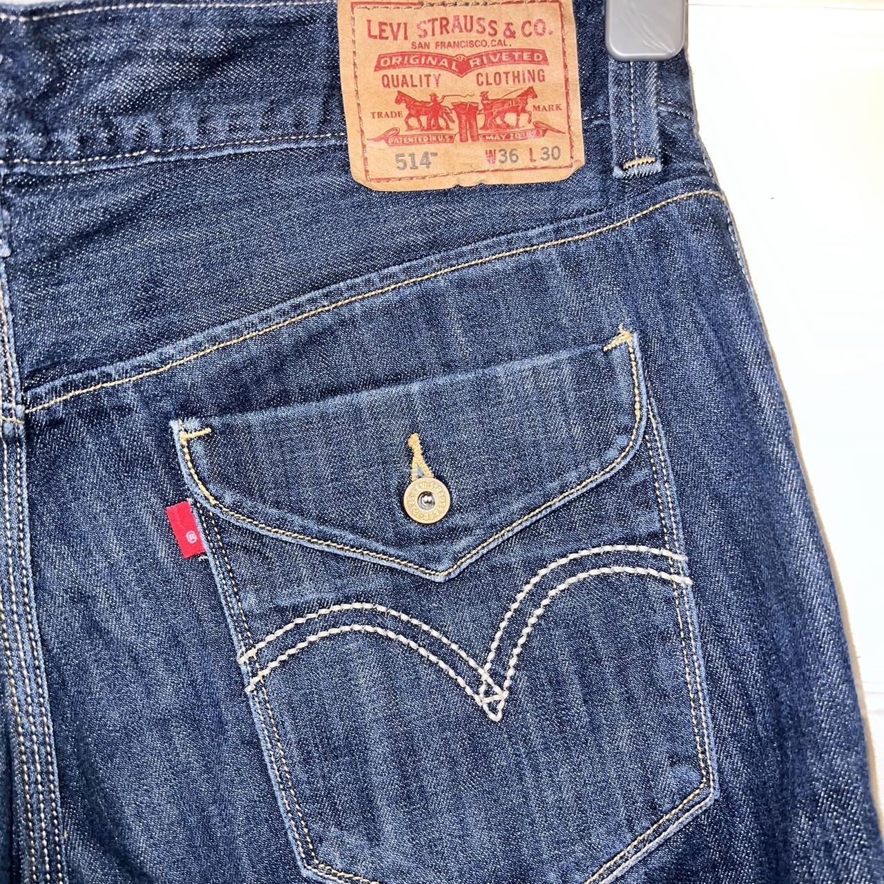 Levi's back flap pocket jeans mens hotsell