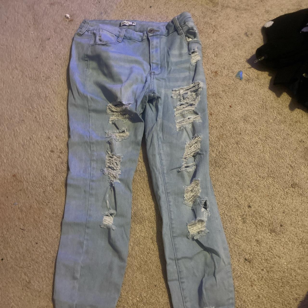 Rue 21 hot sale distressed jeans