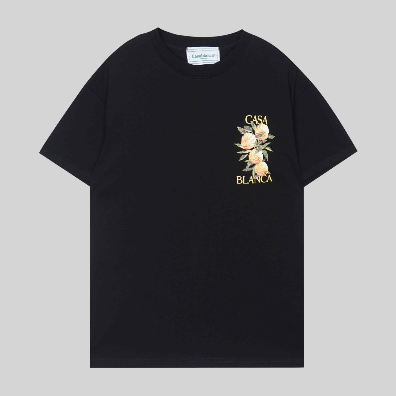 Casablanca✨ New printed round neck short-sleeved | Depop