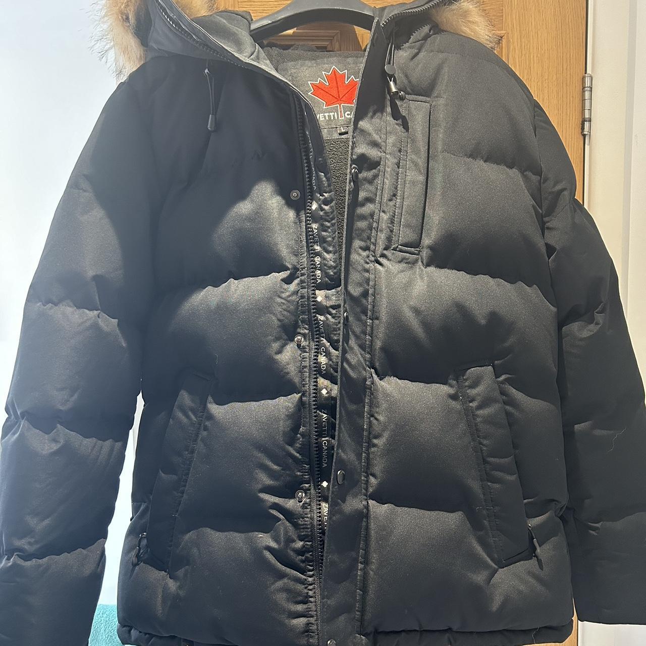 Black Zavetti Zavetti Cervati Jacket Zavetti Canada Black Parka