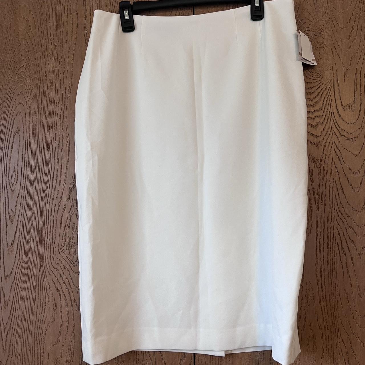 NWT White Pencil Skirt