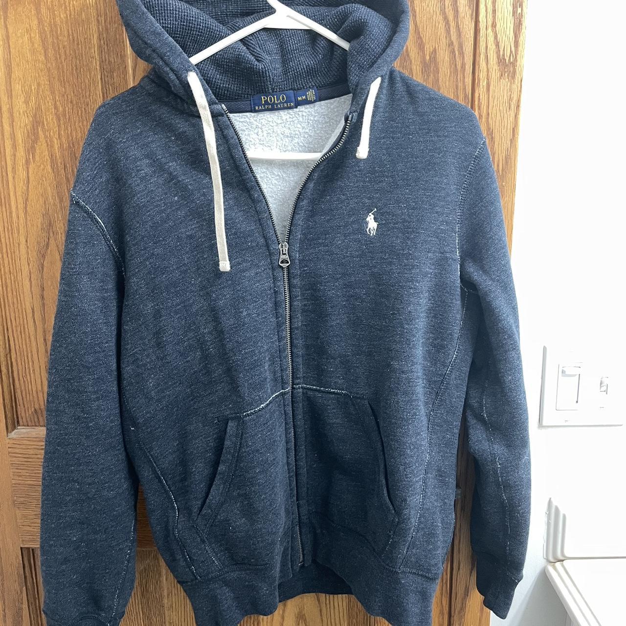 Polo Ralph Lauren Zip Up Hoodie Size: medium (fits... - Depop