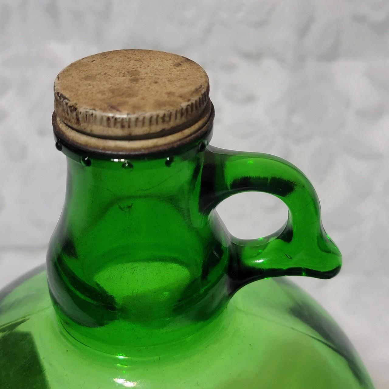 Vintage 7up Collectible 1 Gallon Green Glass Bottle Depop 0396