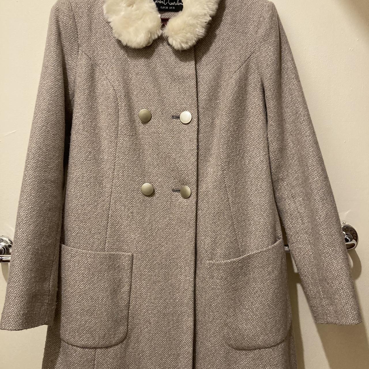 Covent Garden casual coat with nice creamy pink