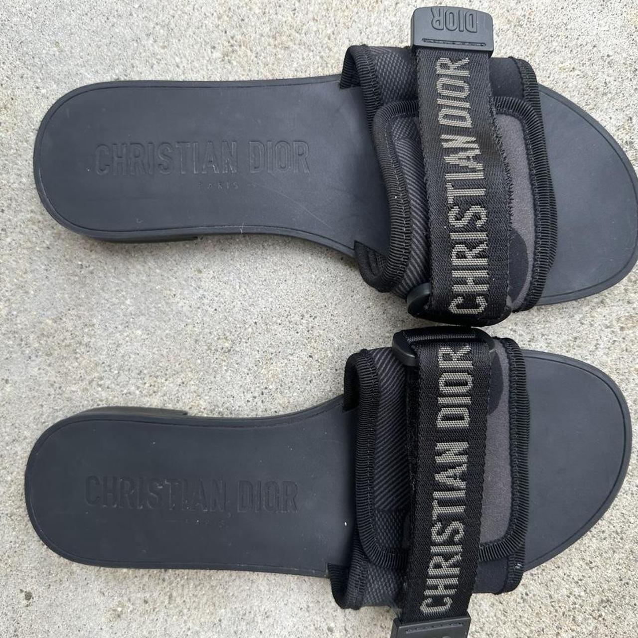 Dior Dio(R)evolution Slides, Black Size 37, New In Box, WA001