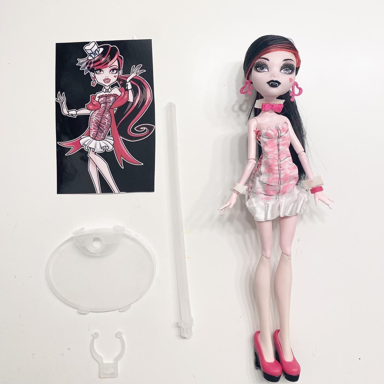 MONSTER HIGH DRACULAURA DAWN OD THE DANCE CUSTOM