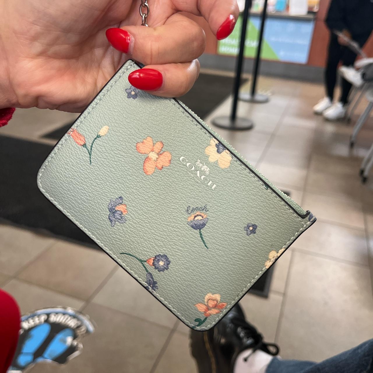 Coach beach shop umbrella wallet